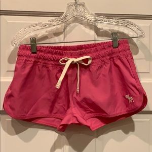 Abercrombie & Fitch pink swim shorts. NWT. Sz XS